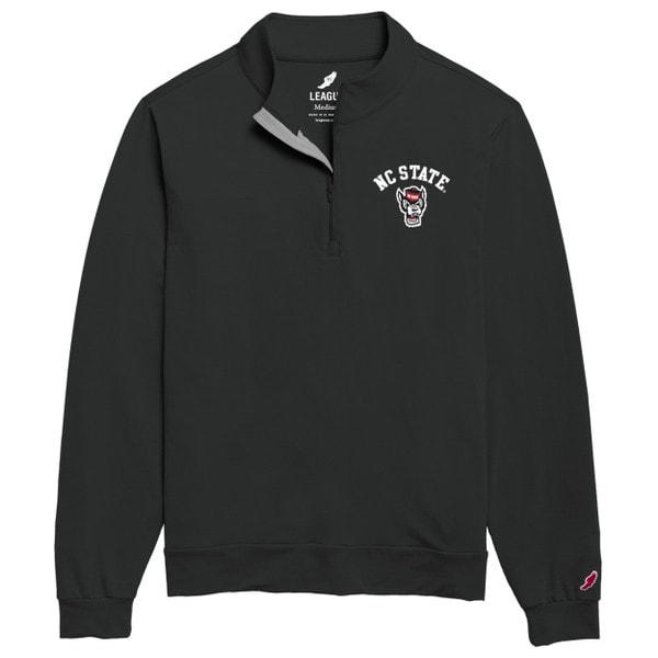 Black All Day Quarterzip - Wolfhead